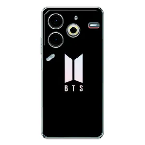 Чохол з принтом «Лого BTS» для TECNO Pova 6 Neo 5G