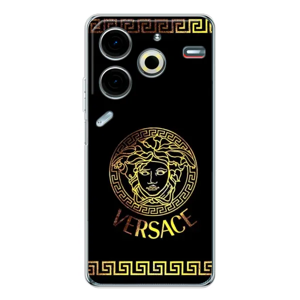 Чохол з принтом «Logo Versace» для TECNO Pova 6 Neo 5G