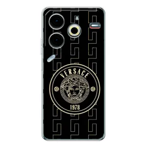 Чохли VERSACE для Пова 6 Нео 5Джі (PREMIUMPrint) (Лого Версаче)