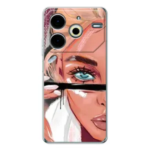 Чехол с печатью для Tecno Pova 6 Neo 5G - (Мода) (AlphaPrint)