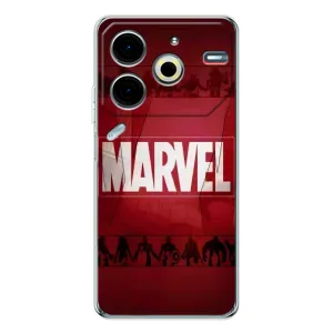 Чохол МАРВЕЛ для Пова 6 Нео 5Джі (AlphaPrint) (MARVEL)