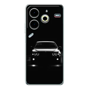 Чохол для Пова 6 Нео 5Джі - з принтом БМВ (AlphaPrint) (Машина BMW)