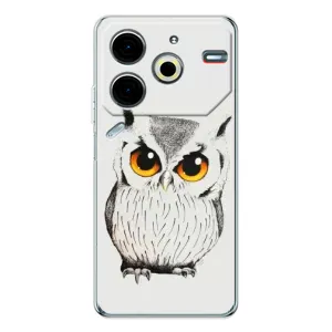 Чохол з пташками на Tecno Pova 6 Neo 5G (VPrint) (Мила Сова)
