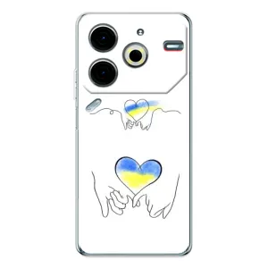 Чохол для Патріота України Tecno Pova 6 Neo 5G - (AlphaPrint) (Мир Україні)