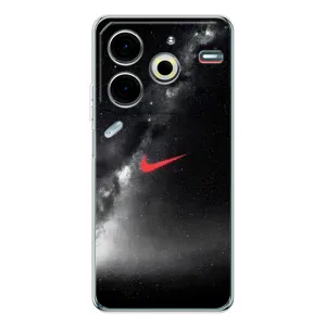 Чохол для Tecno Pova 6 Neo 5G - з принтом Найк (AlphaPrint) (Найк червоний)
