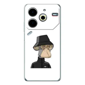 Чохли з Мавпами NFT для Tecno Pova 6 Neo 5G (AlphaPrint) (мавпа NFT Adidas)