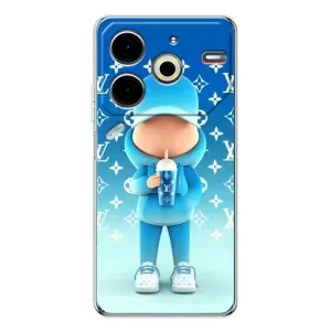 Крутые Чехлы Луи Виттон для Tecno Pova 6 Neo 5G (AlphaPrint)