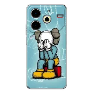 Чохли для Tecno Pova 6 Neo 5G - Bearbrick Louis Vuitton (PREMIUMPrint) (Плач Bearbrick)