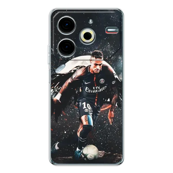 Чохол з принтом «PSG Neymar» для TECNO Pova 6 Neo 5G