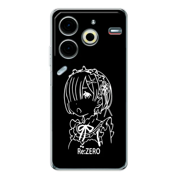 Чохол з принтом «Re: Zero» для TECNO Pova 6 Neo 5G