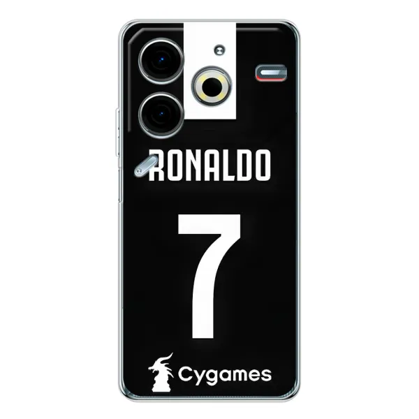 Чохол з принтом «RONALDO 7» для TECNO Pova 6 Neo 5G