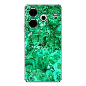 Мраморний чехол на Tecno Pova 6 Neo 5G (VPrint) (Салатовий Мрамор)