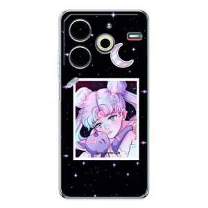Чохли Персонажі Аніме Наруто для Tecno Pova 6 Neo 5G (AlphaPrint) (Сейлор Мун)