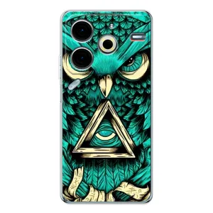 Чохол з пташками на Tecno Pova 6 Neo 5G (VPrint) (Сова з оком)
