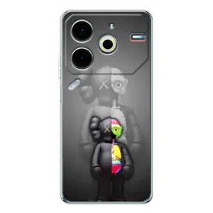 Чохли для Tecno Pova 6 Neo 5G - Bearbrick Louis Vuitton (PREMIUMPrint) (Тіло Bearbrick)