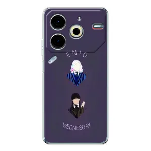 Чохли Венсдей на Tecno Pova 6 Neo 5G Уенсдей (AlphaPrint) (Венздей і подруга)