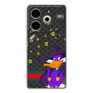 Бренднові Чохли для Tecno Pova 6 Neo 5G - (PREMIUMPrint) (Утка Гуччі)