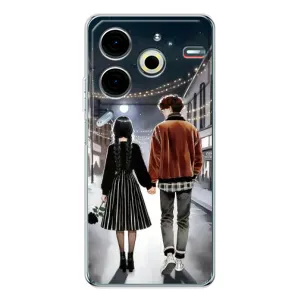 Чохол з дизайном Венздей 2 на Tecno Pova 6 Neo 5G (Венздей та Тайлер)