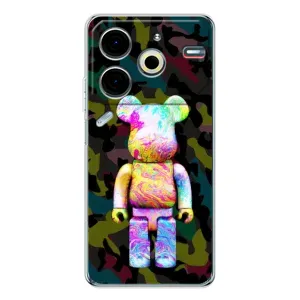 Чохли для Tecno Pova 6 Neo 5G - Bearbrick Louis Vuitton (PREMIUMPrint) (Яскравий Bearbrick)