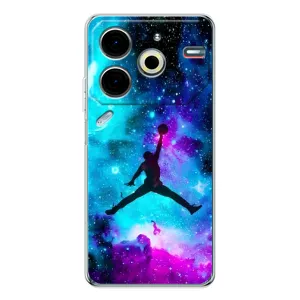 Чохли для Tecno Pova 6 Neo 5G - з картинкою JORDAN (AlphaPrint) (Яскравий Джордан)