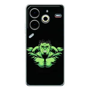 Чохли з героями Марвел Tecno Pova 6 Neo 5G (VPrint) (Зелений Халк)