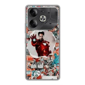 Чехлы с героями Марвел Tecno Pova 6 (VPrint)