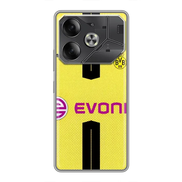 Чехол с принтом «BVB» для TECNO Pova 6 Чехол с принтом «BVB» для TECNO Pova 6