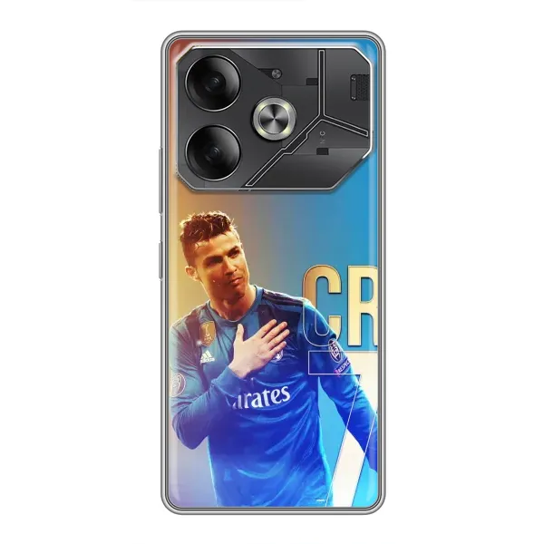 Чехол с принтом «CR7 Real» для TECNO Pova 6