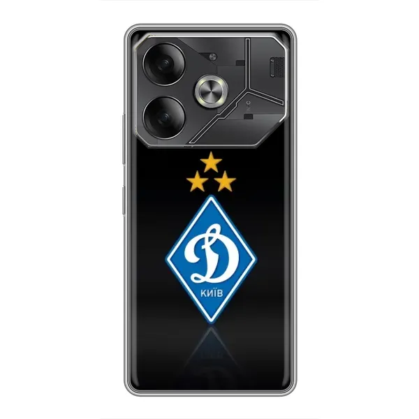 Чехол с принтом «Динамо Киев» для TECNO Pova 6 Чехол с принтом «Динамо Киев» для TECNO Pova 6