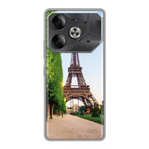 Чехол Эйфелева Башня для Tecno Pova 6 - (AlphaPrint)
