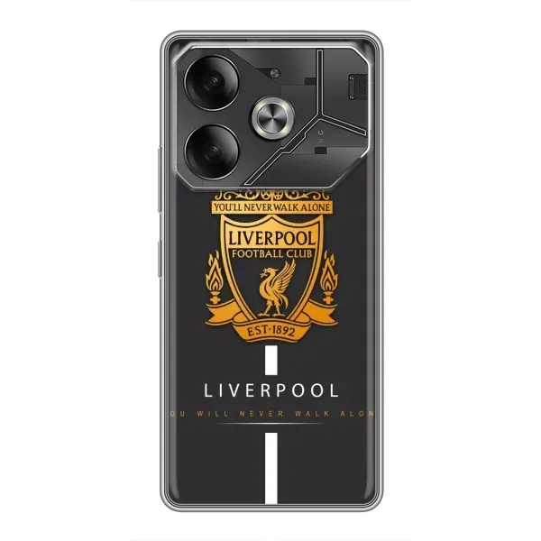 Чехол с принтом «FC Liverpool» для TECNO Pova 6 Чехол с принтом «FC Liverpool» для TECNO Pova 6