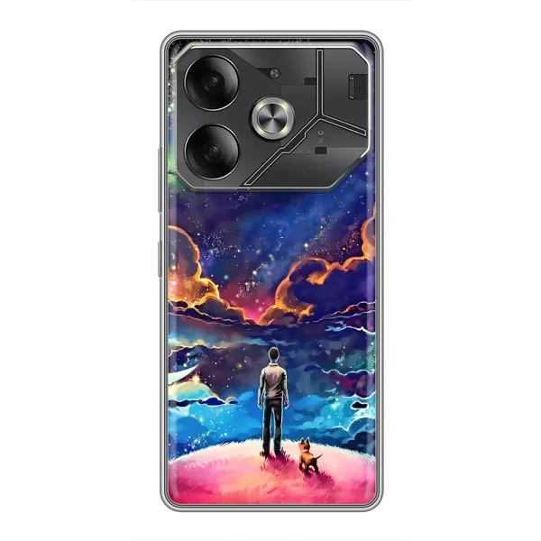 Чехол с принтом «Галактический вид» для TECNO Pova 6 Чехол с принтом «Галактический вид» для TECNO Pova 6