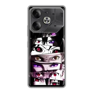 Анимешный чехол для Tecno Pova 6 (Глаза Аниме)