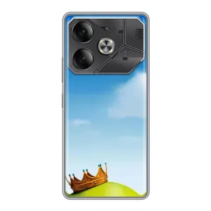 Чохол з мультфільмом Шрек на Tecno Pova 6 (Голова Шрека)