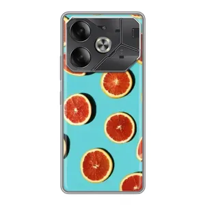 Чехлы с Фруктами для Tecno Pova 6 (VPrint) (Грейпфрут)