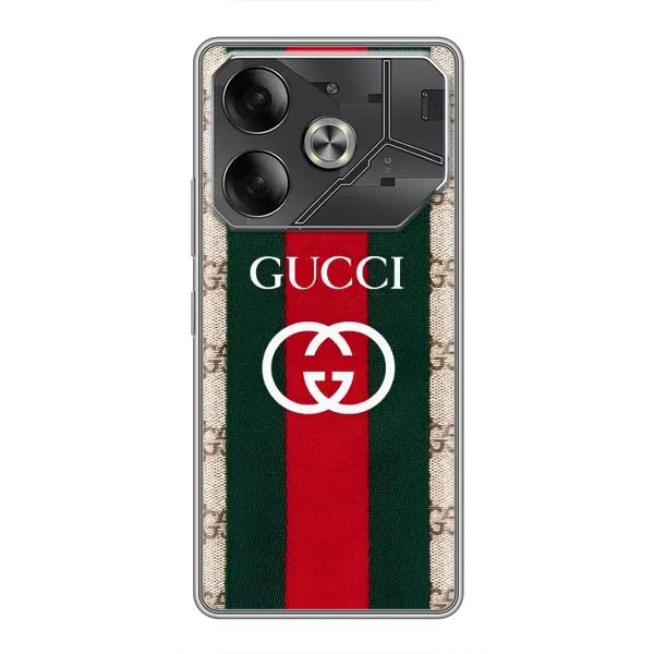 Чехол с принтом «Gucci дизайн» для TECNO Pova 6