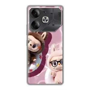 Чехол с Лабубу на Tecno Pova 6 (Игрушка Лабубу)
