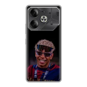 Чехол с футболистом Ламин Ямаль Tecno Pova 6 (Yamal)