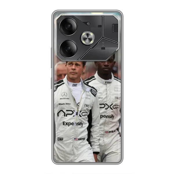 Чехол с принтом «Команда Апекс» для TECNO Pova 6