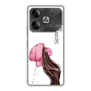 Чехол с печатью для Tecno Pova 6 - (Мода) (AlphaPrint) (Коронавирус)