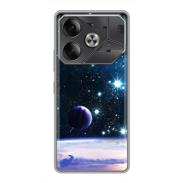 Чехол с принтом «Космический вид» для TECNO Pova 6 Чехол с принтом «Космический вид» для TECNO Pova 6
