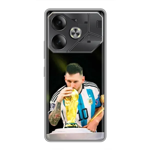 Чехол с принтом «Кубок Месси» для TECNO Pova 6