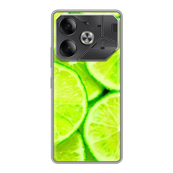 Чехол с принтом «Лайм» для TECNO Pova 6