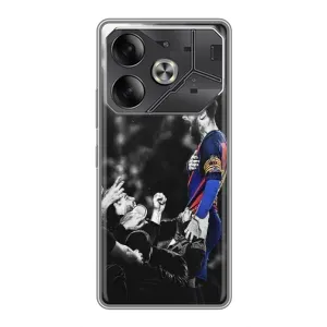 Чехлы Месси для Tecno Pova 6 (AlphaPrint)