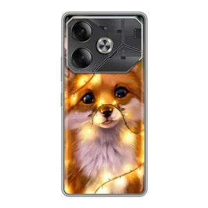 Аксессуары Чехлы с картинкой Лисички для Tecno Pova 6 (VPrint)