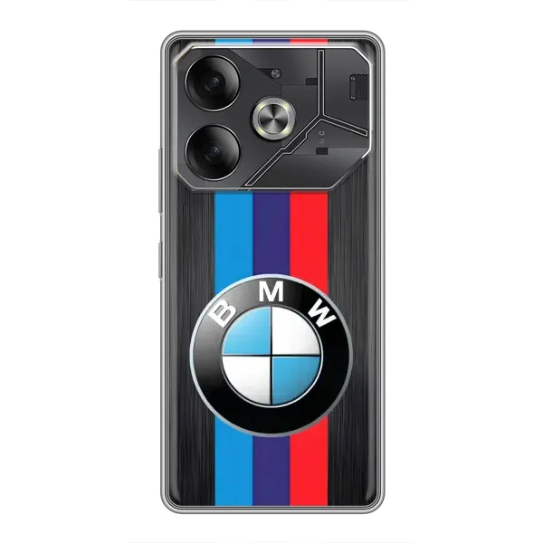 Чохол з принтом «Лого BMW» для TECNO Pova 6