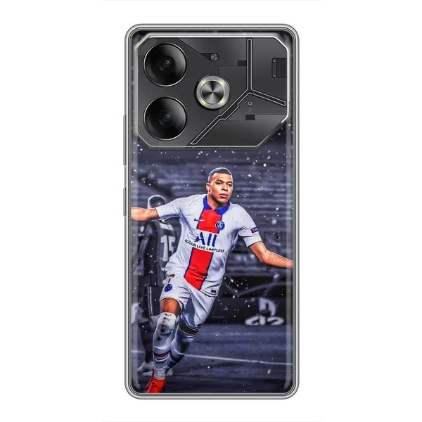 Чехол с принтом «Mbappe PSG» для TECNO Pova 6