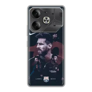 Чехлы Месси для Tecno Pova 6 (AlphaPrint) (Месси 10)