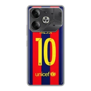 Чехлы Месси для Tecno Pova 6 (AlphaPrint) (Messi Barca 10)