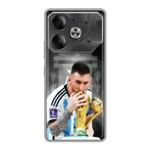 Чехлы для Tecno Pova 6 (Leo чемпион) (AlphaPrint) (Месси Чемпион)